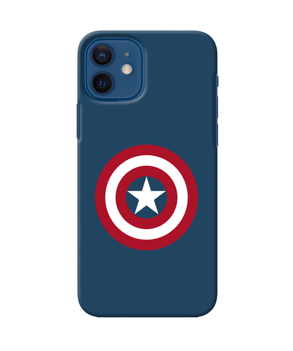 Captain America Logo Iphone 12 Back Cover