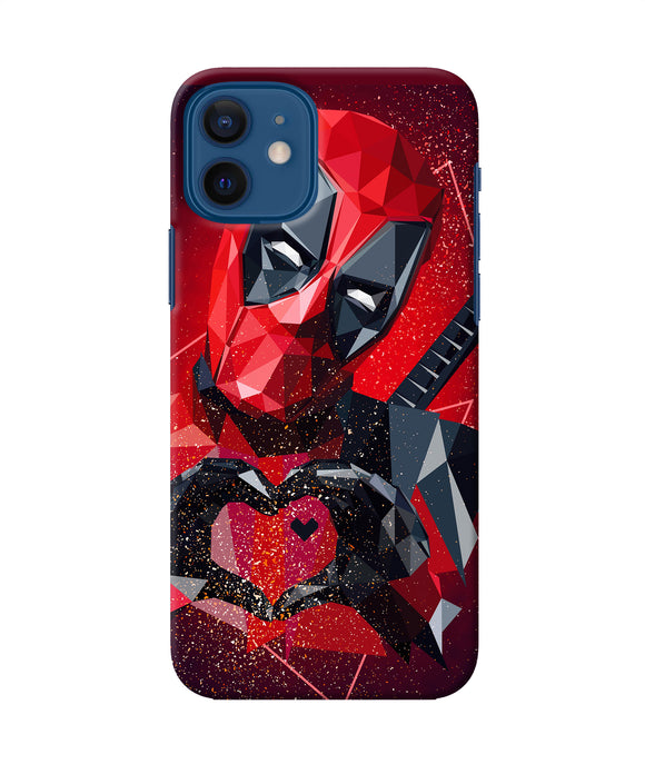 Deadpool Love Iphone 12 Back Cover