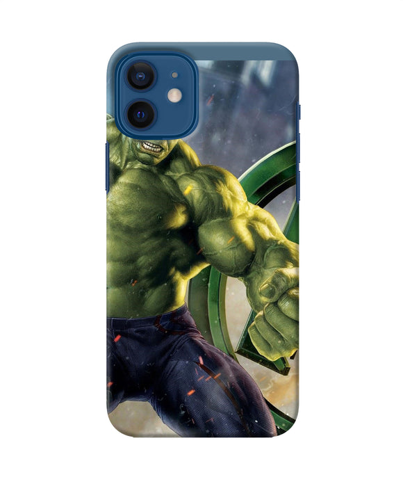 Angry Hulk Iphone 12 Back Cover