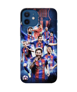 Messi Fcb Team Iphone 12 Back Cover