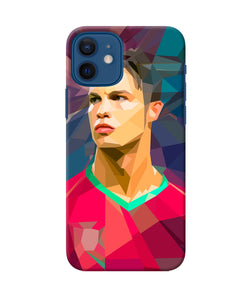 Abstract Ronaldo Iphone 12 Back Cover