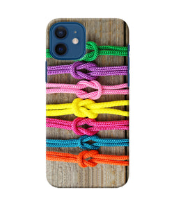 Colorful Shoelace Iphone 12 Back Cover