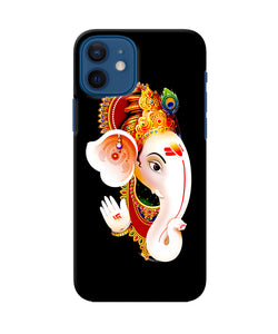 Lord Ganesh Face Iphone 12 Back Cover