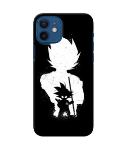 Goku Night Little Character Iphone 12 Back Cover