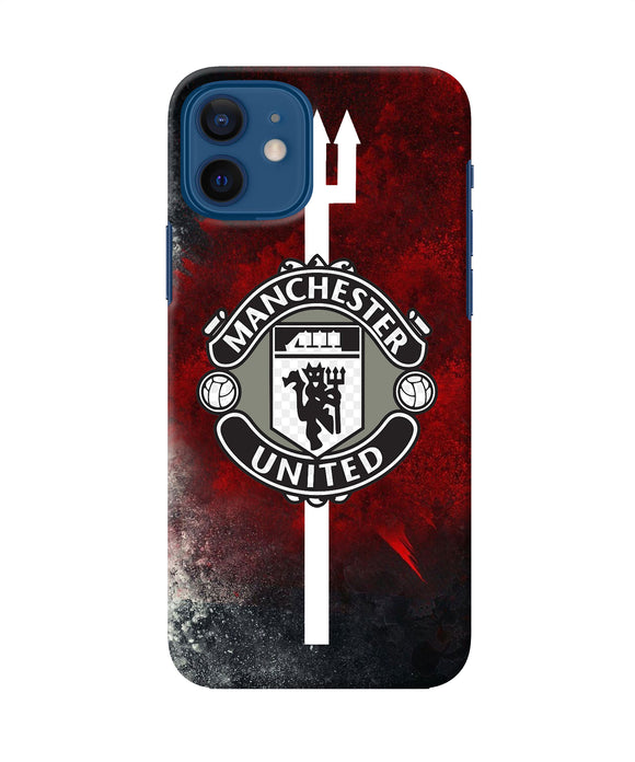 Manchester United Iphone 12 Back Cover