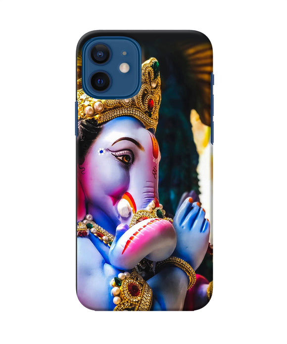 Lord Ganesh Statue Iphone 12 Back Cover