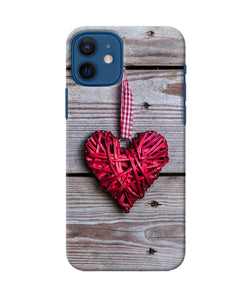 Lace Heart Iphone 12 Back Cover