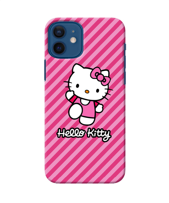 Hello Kitty Pink Iphone 12 Back Cover