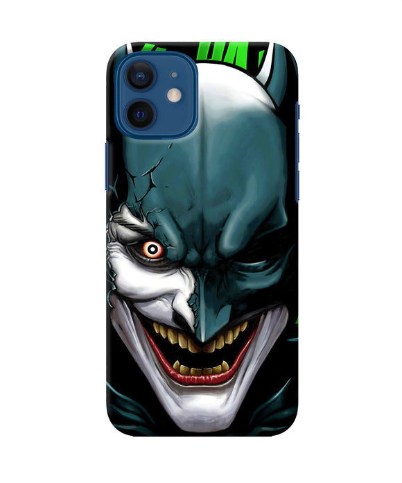 Batman Joker Smile Iphone 12 Back Cover