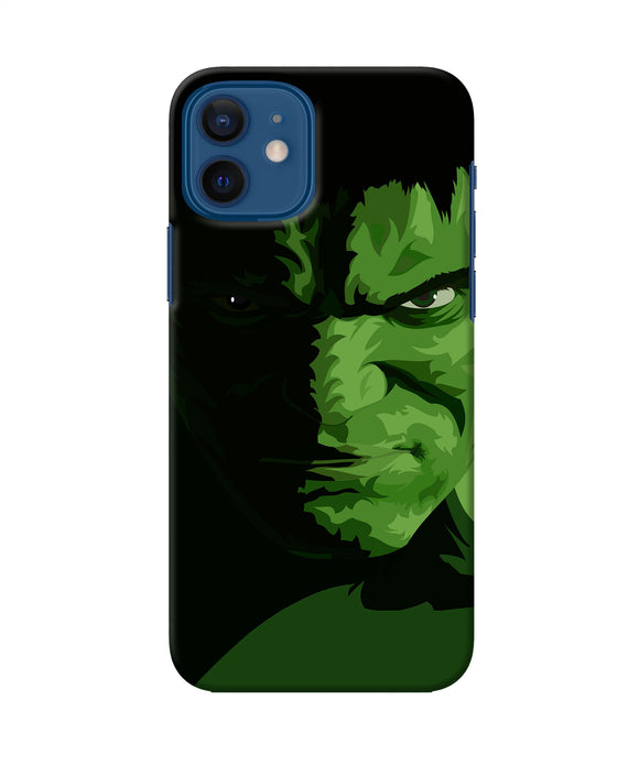 Hulk Green Painting Iphone 12 Back Cover