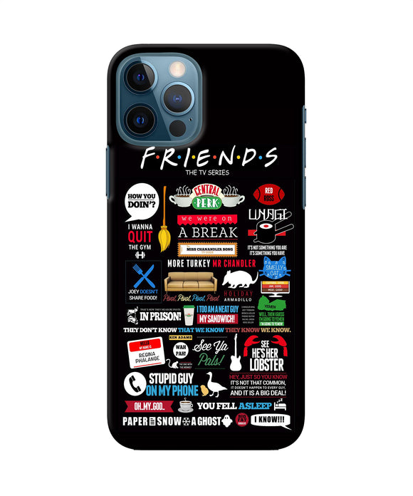 Friends Iphone 12 Pro Back Cover