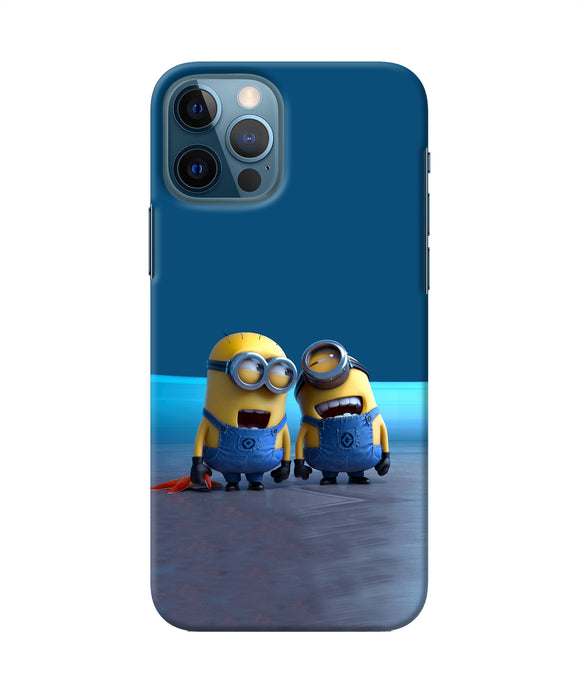 Minion Laughing Iphone 12 Pro Back Cover