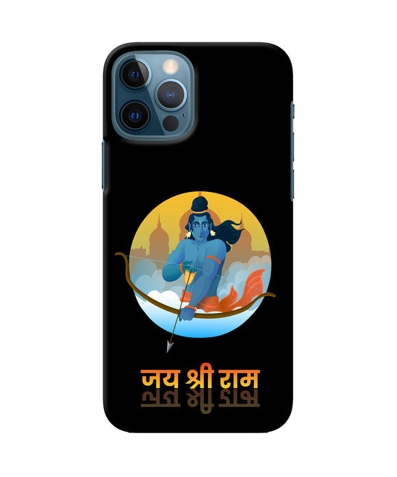 Black Jay Shree Ram Iphone 12 Pro Back Cover