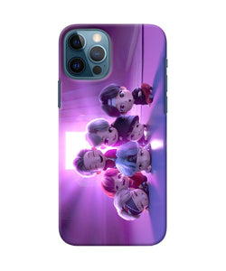 BTS Chibi iPhone 12 Pro Back Cover