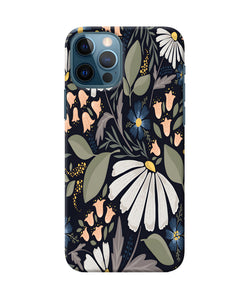 Flowers Art iPhone 12 Pro Back Cover
