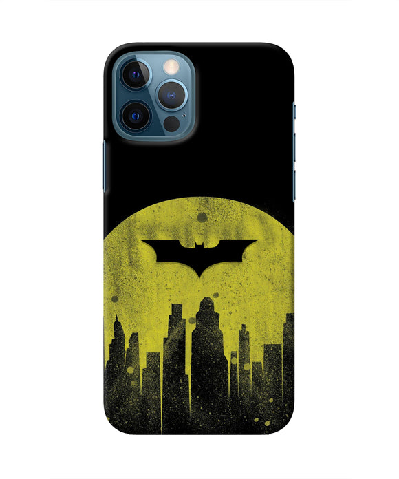 Batman Sunset Iphone 12 Pro Real 4D Back Cover