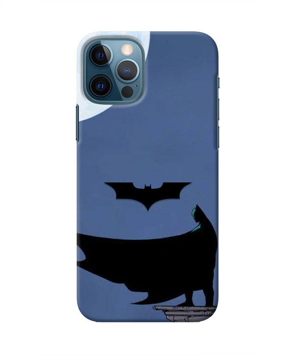 Batman Night City Iphone 12 Pro Real 4D Back Cover