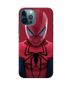 Spiderman Art Iphone 12 Pro Real 4D Back Cover