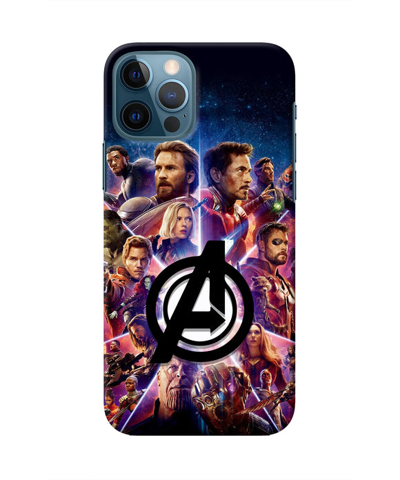 Avengers Superheroes Iphone 12 Pro Real 4D Back Cover
