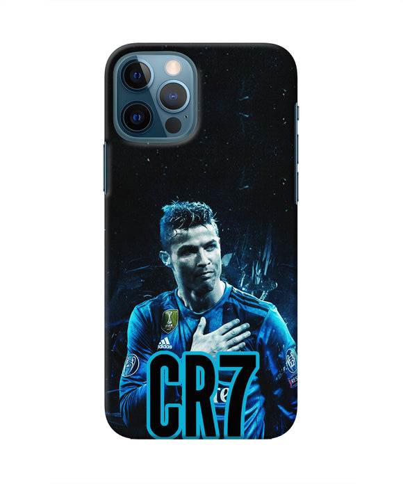 Christiano Ronaldo Iphone 12 Pro Real 4D Back Cover