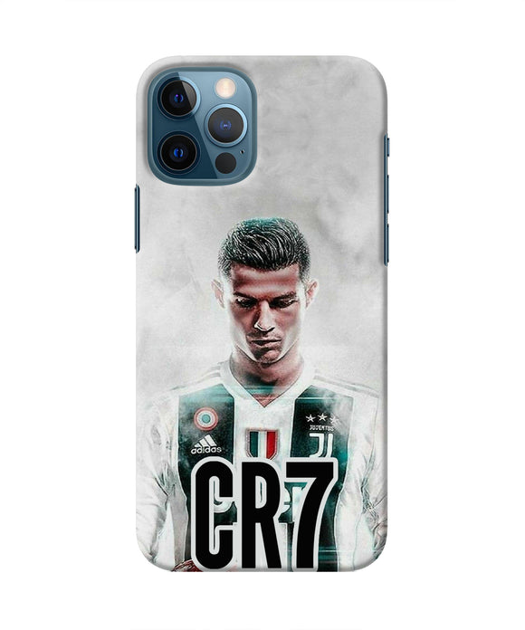 Christiano Football Iphone 12 Pro Real 4D Back Cover