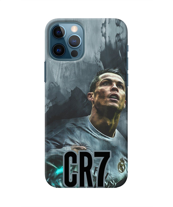Christiano Ronaldo Iphone 12 Pro Real 4D Back Cover