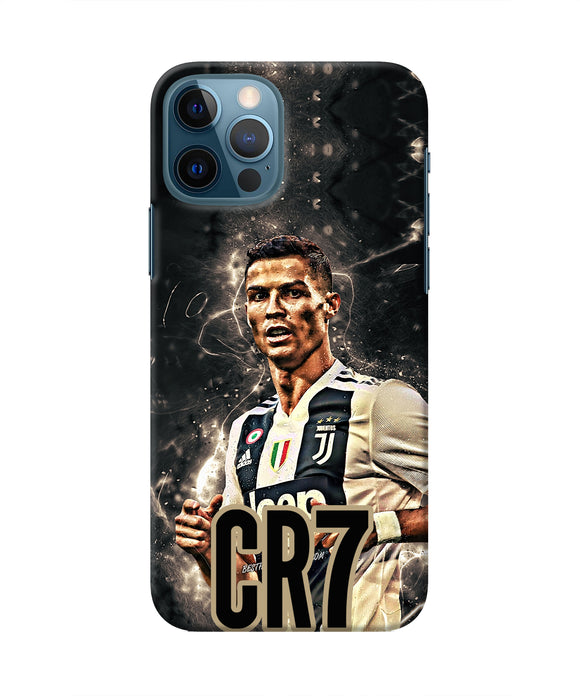 CR7 Dark Iphone 12 Pro Real 4D Back Cover