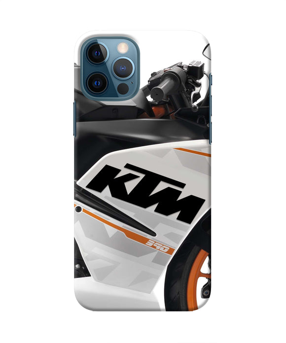 KTM Bike Iphone 12 Pro Real 4D Back Cover