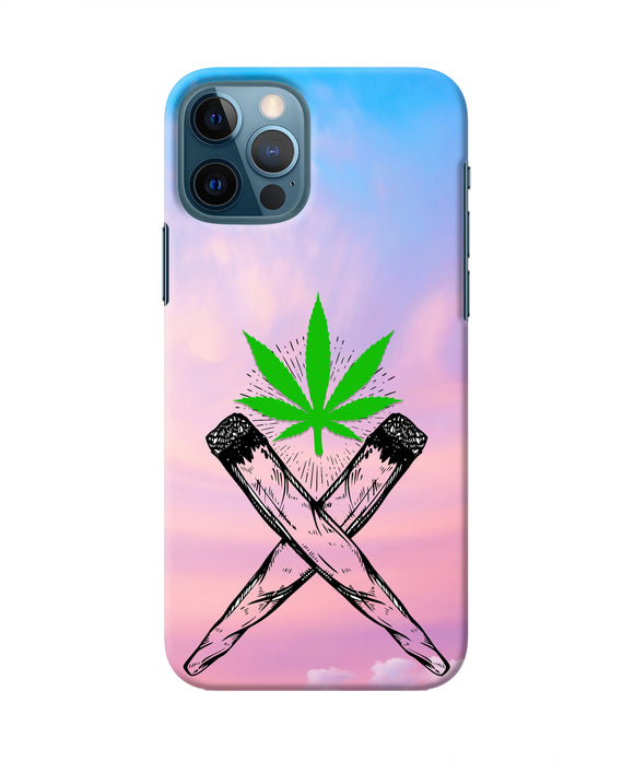 Weed Dreamy Iphone 12 Pro Real 4D Back Cover