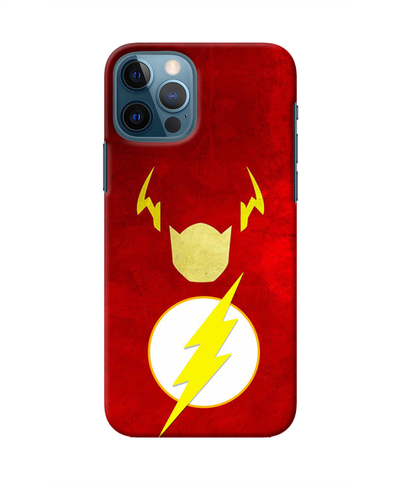 Flash Character Iphone 12 Pro Real 4D Back Cover