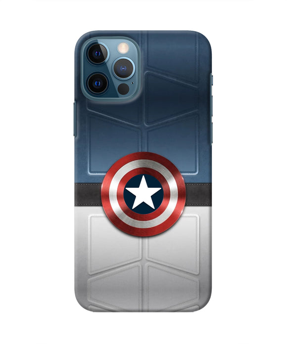 Captain America Suit Iphone 12 Pro Real 4D Back Cover