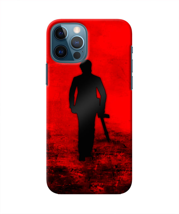 Rocky Bhai with Gun iPhone 12 Pro Real 4D Back Cover