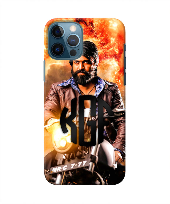 Rocky Bhai on Bike iPhone 12 Pro Real 4D Back Cover
