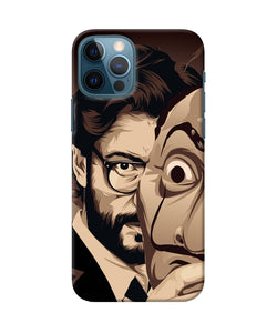 Money Heist Professor Art iPhone 12 Pro Back Cover