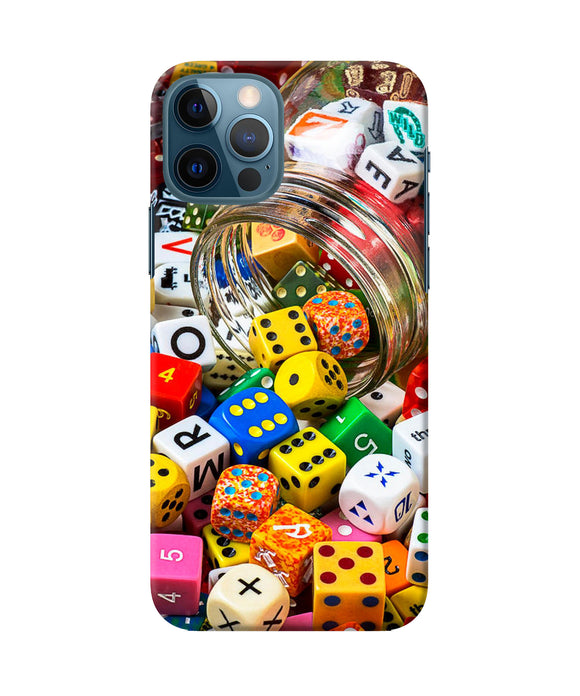 Colorful Dice iPhone 12 Pro Back Cover