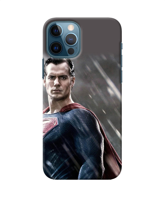 Superman Man Of Steel Iphone 12 Pro Back Cover