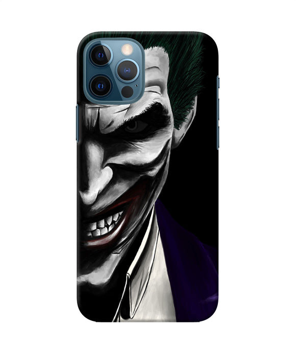 The Joker Black Iphone 12 Pro Back Cover