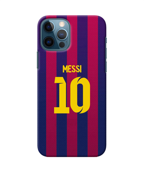 Messi 10 Tshirt Iphone 12 Pro Back Cover
