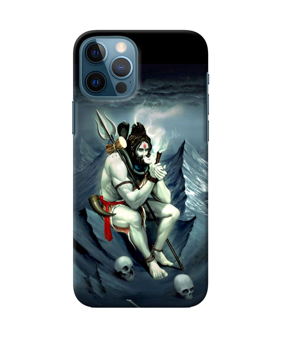 Lord Shiva Chillum Iphone 12 Pro Back Cover