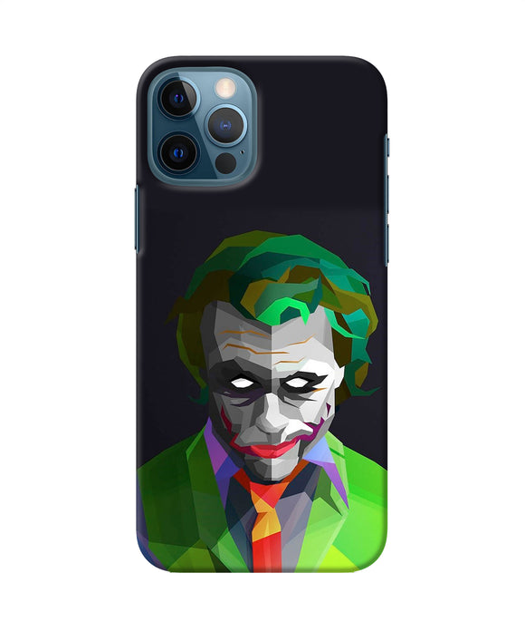 Abstract Dark Knight Joker Iphone 12 Pro Back Cover
