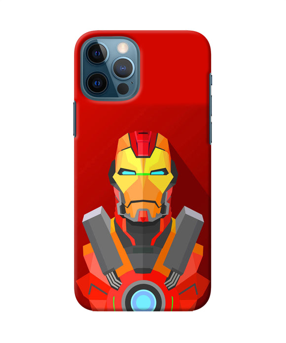 Ironman Print Iphone 12 Pro Back Cover