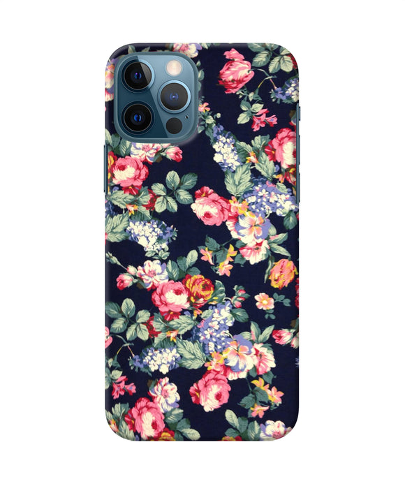 Natural Flower Print Iphone 12 Pro Back Cover