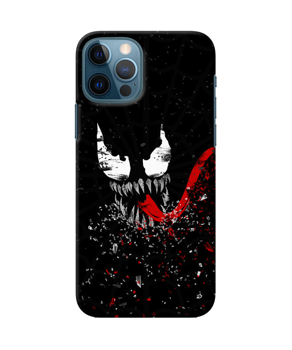 Venom Black Poster Iphone 12 Pro Back Cover