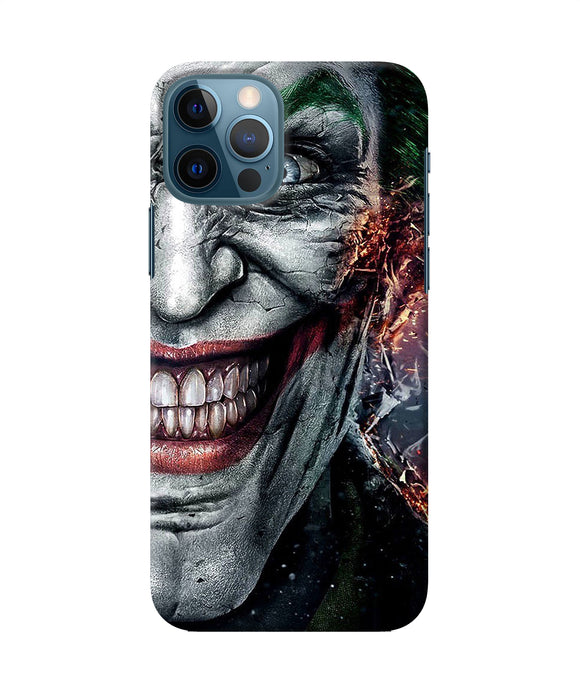 Joker Half Face Iphone 12 Pro Back Cover