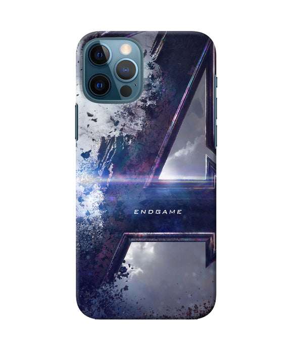 Avengers End Game Poster Iphone 12 Pro Back Cover