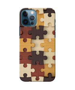 Wooden Puzzle Iphone 12 Pro Back Cover