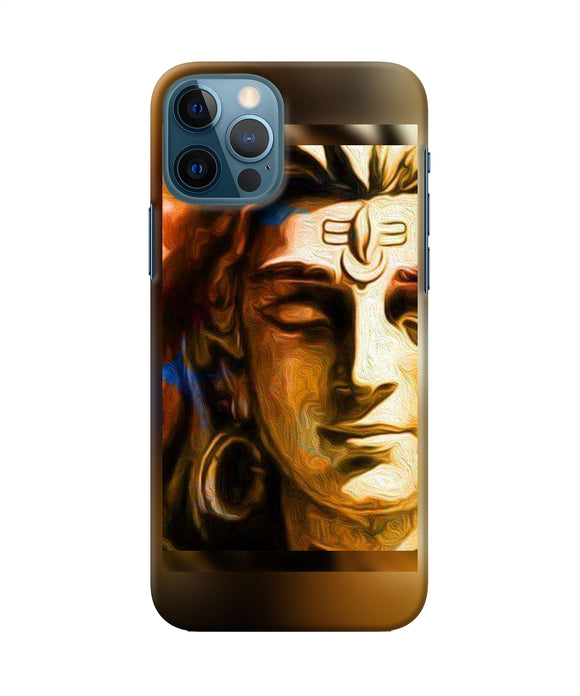 Shiva Painting Iphone 12 Pro Back Cover