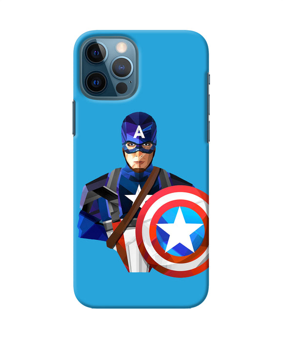 Captain America Character Iphone 12 Pro Back Cover