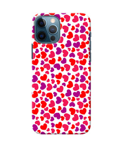 Red Heart Canvas Print Iphone 12 Pro Back Cover