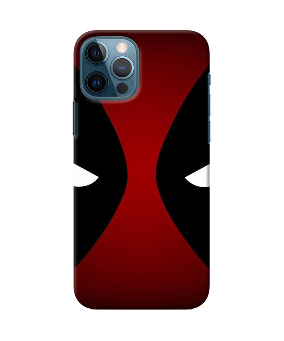 Deadpool Eyes Iphone 12 Pro Back Cover